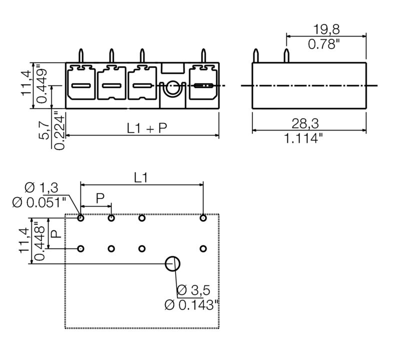 接插件SV 7.62IT/04/270MF4 3.5SN BK BX