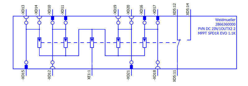PVN DC 2I 1O 2MPP SPD1R EVO 11