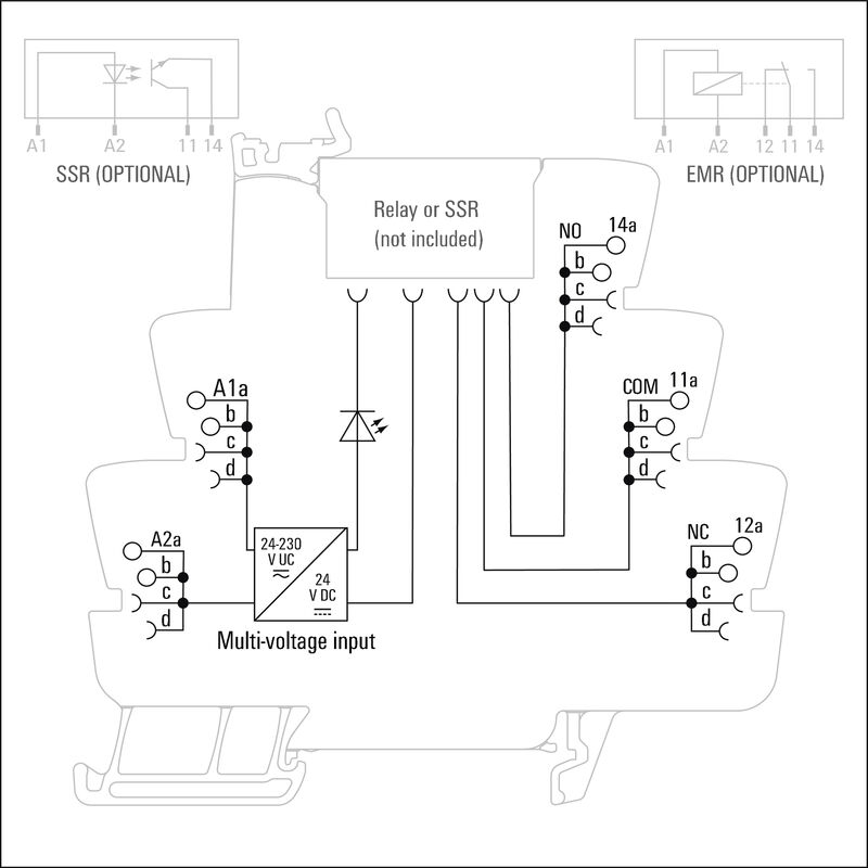 TOP 24-230VUC EMPTY ED2