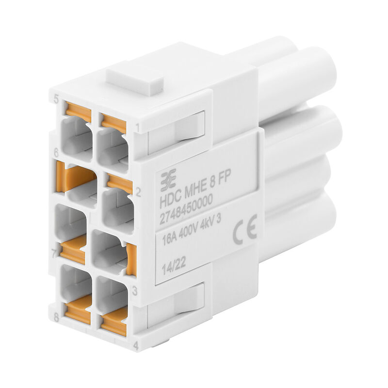 模块连接器HDC MHE 8 FP