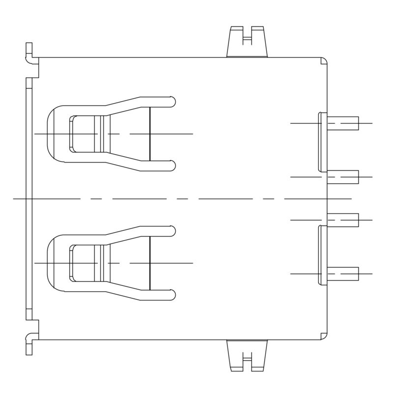 USB2.0A S1H 1.4N4 TY BK