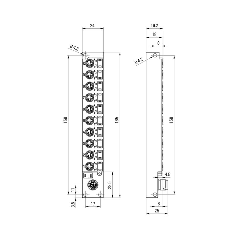 SAI-10L-VP12-3A-M08L-PNP