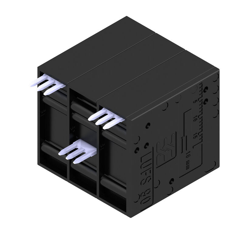 PCB端子LUFS 10.00/03/90V 5.0SN BK BX
