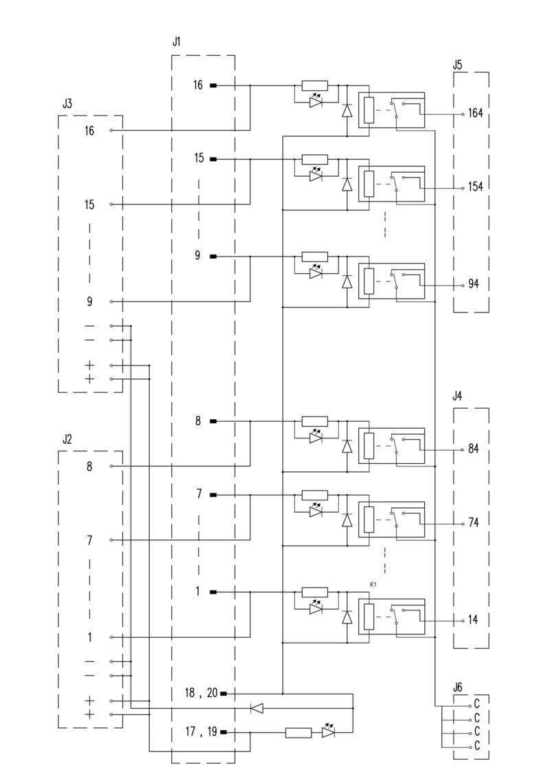 RSM-16 24VDC 1NO + C S