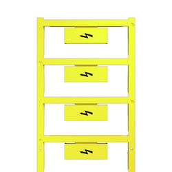 With lightning flash