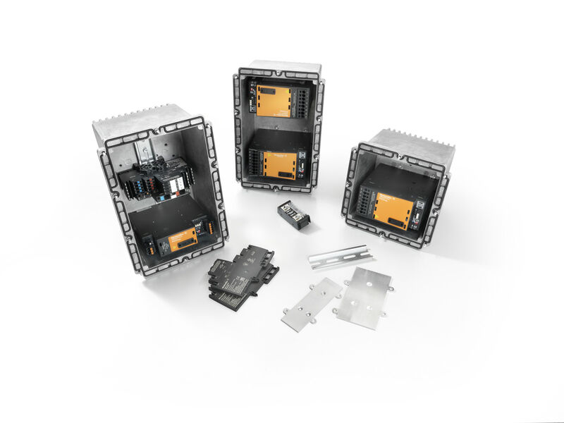 Unidades de suministro de fuente de alimentación conmutada descentralizadas IP65