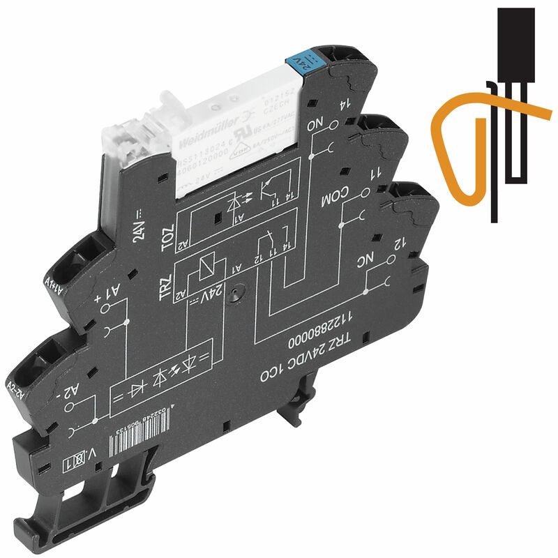 Tension clamp connection