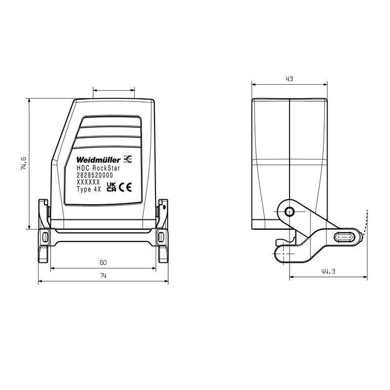 HDC 16D KLU 1M25G N
