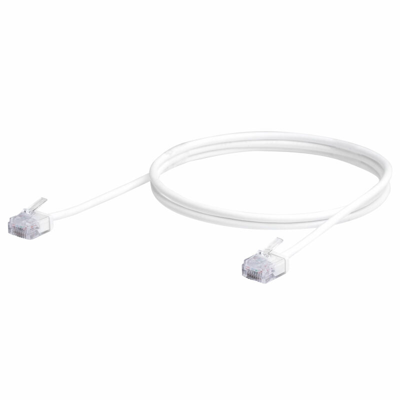 6kV Patchcords extra slim white